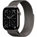 Смарт-часы Apple Watch Series 11 Titanium GPS + Cellular 46 мм Slate M/L, миланская петля Смарт-часы Apple Watch Series 11 Titanium GPS + Cellular 46 мм Slate M/L, миланская петля