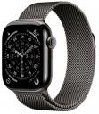 Часы Apple Watch 11 46mm Slate Titanium Case Slate Milanese Loop Часы Apple Watch 11 46mm Slate Titanium Case Slate Milanese Loop