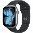 Смарт-часы Apple Watch Series 11 Aluminum GPS 46 мм серый космос M/L, спортивный ремешок Смарт-часы Apple Watch Series 11 Aluminum GPS 46 мм серый космос M/L, спортивный ремешок