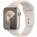 Apple Watch Series 9 GPS 41mm Aluminum Case with Sport Band S/M, Starlight (Сияющая звезда), MR8T3 Б/У Apple Watch Series 9 GPS 41mm Aluminum Case with Sport Band S/M, Starlight (Сияющая звезда), MR8T3 Б/У