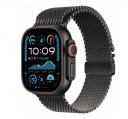 Умные часы Apple Watch Ultra 2 (2024) 49 mm Black Titanium Case with Black Titanium Milanese Loop Умные часы Apple Watch Ultra 2 (2024) 49 mm Black Titanium Case with Black Titanium Milanese Loop