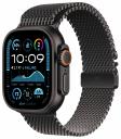 Apple Watch Ultra 2 (2024) 49mm Black Titanium Case with Black Titanium Milanese Loop, размер L Apple Watch Ultra 2 (2024) 49mm Black Titanium Case with Black Titanium Milanese Loop, размер L