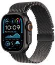 Часы Apple Watch Ultra 2 GPS + Cellular 49mm Black Titanium Case/With Black Milanese Loop M Часы Apple Watch Ultra 2 GPS + Cellular 49mm Black Titanium Case/With Black Milanese Loop M