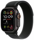 Apple Watch Ultra 2 (2024) 49mm Black Titanium Case with Black Trail Loop, размер M/L Apple Watch Ultra 2 (2024) 49mm Black Titanium Case with Black Trail Loop, размер M/L