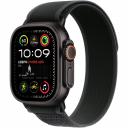 Смарт-часы Apple Watch Ultra 2 49 мм Black Titanium, M/L ремешок чёрный Trail Смарт-часы Apple Watch Ultra 2 49 мм Black Titanium, M/L ремешок чёрный Trail