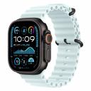 Apple Watch Ultra 2 49 мм «Black Titanium» Case with Ice Blue Ocean Band One Size Apple Watch Ultra 2 49 мм «Black Titanium» Case with Ice Blue Ocean Band One Size