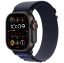 Apple Watch Ultra 2 49 мм «Black Titanium» Case with Navy Alpine Loop M Apple Watch Ultra 2 49 мм «Black Titanium» Case with Navy Alpine Loop M