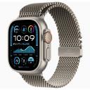 Умные часы Apple Watch Ultra 2 (2024) 49 mm Natural Titanium Case with Black Titanium Milanese Loop Умные часы Apple Watch Ultra 2 (2024) 49 mm Natural Titanium Case with Black Titanium Milanese Loop
