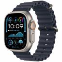 Apple Watch Ultra 2 49 мм «Natural Titanium» Case with Navy Ocean Band One Size Apple Watch Ultra 2 49 мм «Natural Titanium» Case with Navy Ocean Band One Size