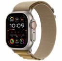 Apple Watch Ultra 2 49 мм «Natural Titanium» Case with Tan Alpine Loop L Apple Watch Ultra 2 49 мм «Natural Titanium» Case with Tan Alpine Loop L