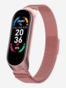 Смарт-часы BandRate Smart BRSM66BRGWB с датчиком кислорода в крови, фитнес-трекером, трекером сна, Розовый Смарт-часы BandRate Smart BRSM66BRGWB с датчиком кислорода в крови, фитнес-трекером, трекером сна, Розовый