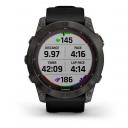 Умные часы Garmin Fenix 7X Sapphire Solar, темно-серый Умные часы Garmin Fenix 7X Sapphire Solar, темно-серый