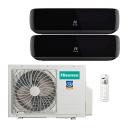 Мульти-сплит-система Hisense AMW2-18U4RXC/AMS-09UW4RVETG00(B)x2 Мульти-сплит-система Hisense AMW2-18U4RXC/AMS-09UW4RVETG00(B)x2