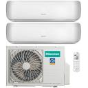 Мульти-сплит-система Hisense AMW2-18U4RXC/AMS-09UW4RVETG00x2 Мульти-сплит-система Hisense AMW2-18U4RXC/AMS-09UW4RVETG00x2