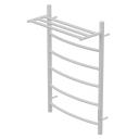 Полотенцесушитель электрический 500x800 POINT Афина (PN04858PW П5) с полкой, диммер справа, белый Полотенцесушитель электрический 500x800 POINT Афина (PN04858PW П5) с полкой, диммер справа, белый