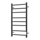 Полотенцесушитель электрический 400x800 POINT Аврора (PN10848B П8) диммер справа, черный Полотенцесушитель электрический 400x800 POINT Аврора (PN10848B П8) диммер справа, черный