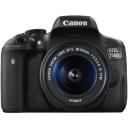 Фотоаппарат Canon EOS 750D Kit EF-S 18-55mm f/3.5-5.6 IS STM, черный Фотоаппарат Canon EOS 750D Kit EF-S 18-55mm f/3.5-5.6 IS STM, черный