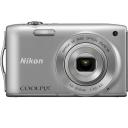 Фотоаппарат Nikon Coolpix S3300, серебро Фотоаппарат Nikon Coolpix S3300, серебро