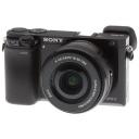 Фотоаппарат Sony Alpha ILCE-6000 Kit E PZ 16-50mm F/3.5-5.6 OSS, черный Фотоаппарат Sony Alpha ILCE-6000 Kit E PZ 16-50mm F/3.5-5.6 OSS, черный