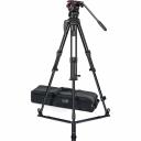 Алюминиевый штатив Sachtler 75/2 Mark II с жидкостной головкой FSB 4 и наземной распоркой Алюминиевый штатив Sachtler 75/2 Mark II с жидкостной головкой FSB 4 и наземной распоркой