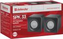Компьютерная акустика Defender SPK 33 черный Компьютерная акустика Defender SPK 33 черный