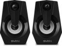 Компьютерная акустика 2.0 Sven 370 SV-020552 2*3 Вт(RMS), 100 Гц-20 КГц, USB, подсветка, чёрная Компьютерная акустика 2.0 Sven 370 SV-020552 2*3 Вт(RMS), 100 Гц-20 КГц, USB, подсветка, чёрная