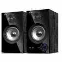 Колонки SVEN SPS-621 2.0 чёрные 2x14W, Bluetooth, дерево Колонки SVEN SPS-621 2.0 чёрные 2x14W, Bluetooth, дерево