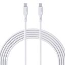 Кабель AUKEY Circlet Blink Aramid Fiber Core USB-C to USB-C Cable PD 100W 1m White Кабель AUKEY Circlet Blink Aramid Fiber Core USB-C to USB-C Cable PD 100W 1m White
