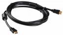 Кабель Buro HDMI (m)-HDMI (m), 3,0 м, фильтр, черный (HDMI-19M/19M-3M-MG) Кабель Buro HDMI (m)-HDMI (m), 3,0 м, фильтр, черный (HDMI-19M/19M-3M-MG)