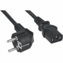 Кабель питания компьютера Cabeus (Schuko+C13) (3x1.0), 0.6 м PC-186-VDE-1.0-0.6M Кабель питания компьютера Cabeus (Schuko+C13) (3x1.0), 0.6 м PC-186-VDE-1.0-0.6M