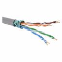 Интернет-кабель (витая пара) F/UTP CAT5е 4х2х0,51 мм экранированный DKC серый (305 м) Интернет-кабель (витая пара) F/UTP CAT5е 4х2х0,51 мм экранированный DKC серый (305 м)