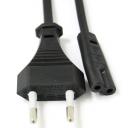 Кабель питания для ноутбуков 2pin 1.8м. Кабель питания для ноутбуков 2pin 1.8м.