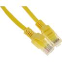 Патч-корд PREMIER PP12-0.25M/Y литой (molded), UTP, кат.5E, 0.25м, 4 пары, 26AWG, алюминий омедненный, многожильный, желтый Патч-корд PREMIER PP12-0.25M/Y литой (molded), UTP, кат.5E, 0.25м, 4 пары, 26AWG, алюминий омедненный, многожильный, желтый