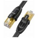 Патч-корд GCR RJ45 - RJ45 (GCR-FTP701), длина 1 м, 1 шт., черный Патч-корд GCR RJ45 - RJ45 (GCR-FTP701), длина 1 м, 1 шт., черный