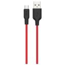 Кабель hoco. X21 Plus USB - MicroUSB, площадь сечения 1 кв. мм, длина 2 м, 1 шт., черный/красный Кабель hoco. X21 Plus USB - MicroUSB, площадь сечения 1 кв. мм, длина 2 м, 1 шт., черный/красный