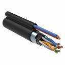 ITK Витая пара F/UTP кат.5E 4х2х24AWG solid LDPE + кабель питания 2х0,75мм2 305м черный, цена за 1 упак ITK Витая пара F/UTP кат.5E 4х2х24AWG solid LDPE + кабель питания 2х0,75мм2 305м черный, цена за 1 упак