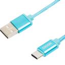 Кабель Oxion USB-Type-C 1.3 м 2 A цвет синий Кабель Oxion USB-Type-C 1.3 м 2 A цвет синий