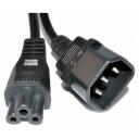 Кабель Powercom IEC 320 C14-C5 (324160) Кабель Powercom IEC 320 C14-C5 (324160)