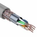 Кабель витая пара SF/UTP, CAT 5e, PVC, 4PR, 24AWG, INDOOR, STRANDED, серый, 305м, REXANT, цена за 1 бухта Кабель витая пара SF/UTP, CAT 5e, PVC, 4PR, 24AWG, INDOOR, STRANDED, серый, 305м, REXANT, цена за 1 бухта
