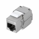 Коммутационный модуль Keystone Jack применяется для установки в модульные патч-панели, настенные розетки и модульные вставки типа Mosaic. Он обеспечивает эффективное подключение оборудования и рабочих станций к информационной сети. Модуль Keystone REXANT PRO изготовлен из высококачественных материалов, что повышает его долговечность по сравнению с аналогами. Маркировка категории расположена на лицевой стороне, а цветовая маркировка соответствует стандартам T568B и T568A. Дополнительные технические характеристики: Полоса пропускания: 100 МГц Тип терминирования: без инструмента Подключаемые проводники: одножильные 22-25 AWG Количество подключений: не менее 750 циклов Усилие удержания разъема: 50Н/1 мин Допустимая температура хранения: -40…+70 °С Допустимая температура монтажа: 0…+50 °С Допустимая температура эксплуатации: -10…+60 °С Коммутационный модуль Keystone Jack применяется для установки в модульные патч-панели, настенные розетки и модульные вставки типа Mosaic. Он обеспечивает эффективное подключение оборудования и рабочих станций к информационной сети. Модуль Keystone REXANT PRO изготовлен из высококачественных материалов, что повышает его долговечность по сравнению с аналогами. Маркировка категории расположена на лицевой стороне, а цветовая маркировка соответствует стандартам T568B и T568A. Дополнительные технические характеристики: Полоса пропускания: 100 МГц Тип терминирования: без инструмента Подключаемые проводники: одножильные 22-25 AWG Количество подключений: не менее 750 циклов Усилие удержания разъема: 50Н/1 мин Допустимая температура хранения: -40…+70 °С Допустимая температура монтажа: 0…+50 °С Допустимая температура эксплуатации: -10…+60 °С