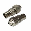 Разъем REXANT штекер TV без пайки 05-2031 Разъем REXANT штекер TV без пайки 05-2031