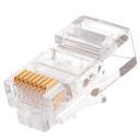 Коннектор RJ45 для витой пары разъём RJ-45 штекер TP-8P8C UTP CAT6 покрытие золото 3 мкд универсальные ножи Ripo 50 шт в упаковке 003-400023/50 Коннектор RJ45 для витой пары разъём RJ-45 штекер TP-8P8C UTP CAT6 покрытие золото 3 мкд универсальные ножи Ripo 50 шт в упаковке 003-400023/50