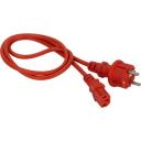 Шнур питания Lanmaster (LAN-PP13/SH-5.0-RD) C13-Schuko проводник.:3x0.75мм2 5м 220В 10А красный Шнур питания Lanmaster (LAN-PP13/SH-5.0-RD) C13-Schuko проводник.:3x0.75мм2 5м 220В 10А красный