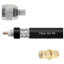 Кабельная сборка Titan 5D-FB (N-male - SMA-male, 15 метров) Кабельная сборка Titan 5D-FB (N-male - SMA-male, 15 метров)