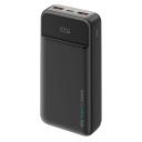 Внешний аккумулятор Deppa NRG Turbo V3 20000 mAh 22.5W (33669) черный Внешний аккумулятор Deppa NRG Turbo V3 20000 mAh 22.5W (33669) черный