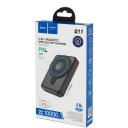 Портативное зарядное устройство Hoco Q11 3in1 Magnetic Phone, iWatch, headset 10000mAh, черное Портативное зарядное устройство Hoco Q11 3in1 Magnetic Phone, iWatch, headset 10000mAh, черное
