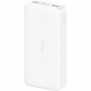 Внешний аккумулятор Xiaomi Mi Redmi Power Bank Fast Charge PB200LZM 20000 mAh White