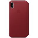 Чехол универсальный Apple Folio кожаный для iPhone XS Max, (PRODUCT)RED Чехол универсальный Apple Folio кожаный для iPhone XS Max, (PRODUCT)RED
