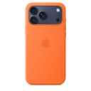 Чехол Apple iPhone 17 Pro Max Silicone Case with Magsafe Orange Чехол Apple iPhone 17 Pro Max Silicone Case with Magsafe Orange