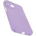 Чехол для Apple iPhone 13 mini / Ультратонкая накладка на Айфон 13 Мини, полупрозрачная, (фиолетовый) Чехол для Apple iPhone 13 mini / Ультратонкая накладка на Айфон 13 Мини, полупрозрачная, (фиолетовый)